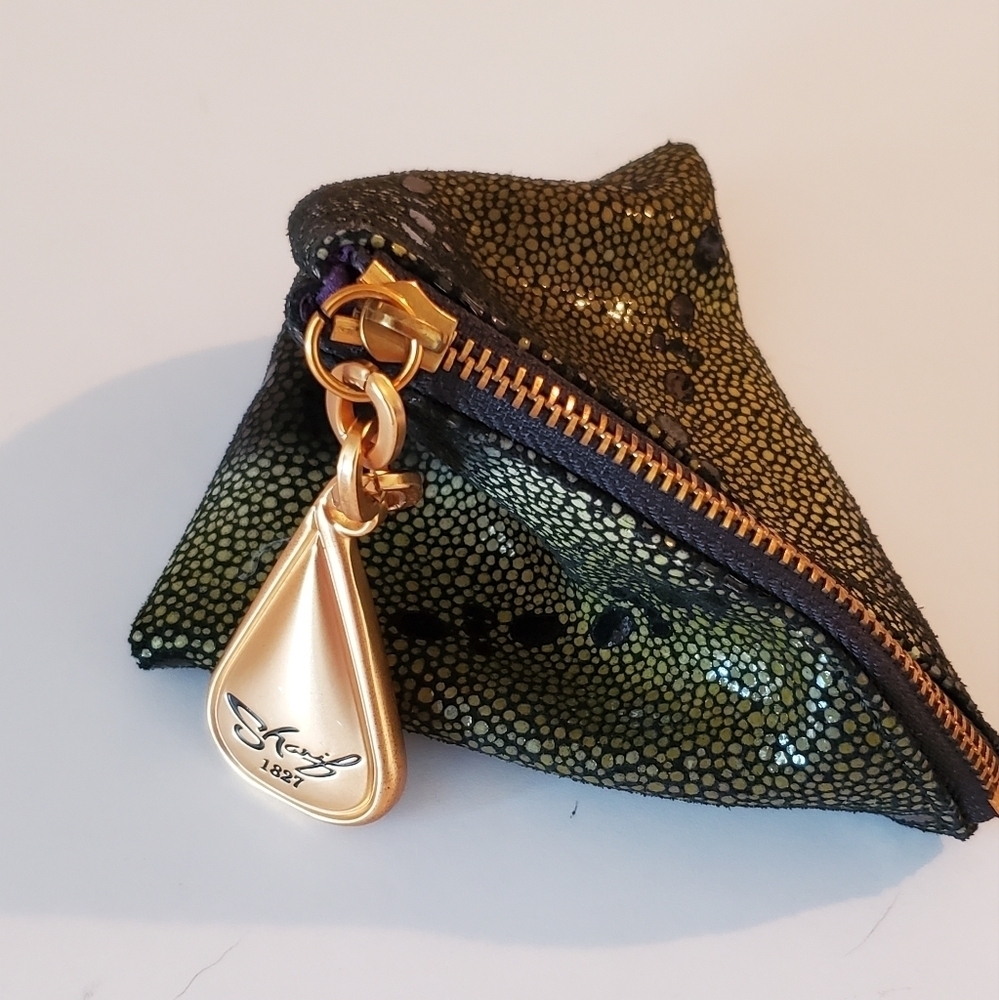 Sharif 1827 Leather Coin Pouch